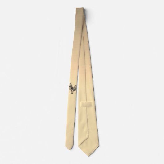 Cravate Rooster rustique (Dos)