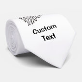 Cravate Rooster's Head Line Art (Roulé)