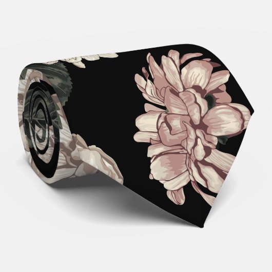 Cravate rose (Roulé)