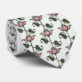 Cravate rose (Roulé)