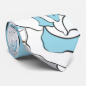 Cravate Rose 14 (Roulé)