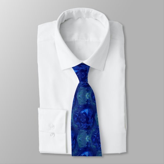 Cravate Rose bleu (Attaché)