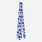 Cravate Rose bleu (Devant)