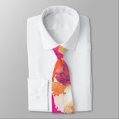 Cravate rose camouflage (Attaché)