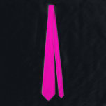Cravate Rose chaud brillant<br><div class="desc">Toujours tendance rose chaud couleur solide.</div>
