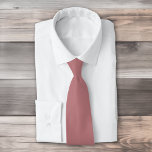 Cravate Rose couleur uni uni Dusty<br><div class="desc">Design Rose Dusty couleur uni.</div>