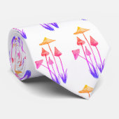 Cravate rose de champignons (Roulé)