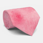 Cravate rose de lavage d'aquarelle (Roulé)