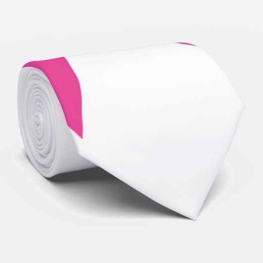 Cravate rose de ruban (Roulé)