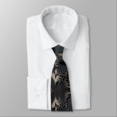 Cravate Rose et Croix d'Art Gothique Vintage (Attaché)