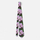 Cravate rose Floral Botanique Mens (Dos)