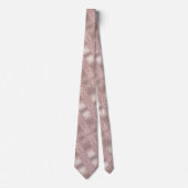 Cravate Rose Gold Blush Parties scintillant Drivers votre  (Devant)