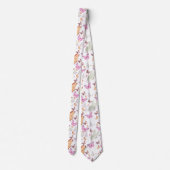 Cravate rose gold butterfly (Dos)