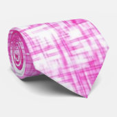 Cravate rose Grunge (Roulé)