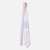 Cravate rose Pastel (Dos)