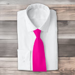 Cravate Rose perse solide rose profond<br><div class="desc">Rose Perse solide couleur rose profond design.</div>