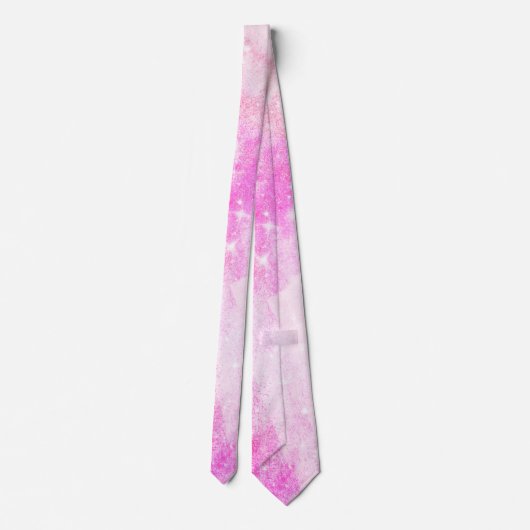 Cravate rose pétale pour hommes pour Mariage Luxue (Dos)