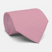 Cravate Rose Poussiéreux à Rayures (Roulé)