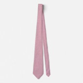 Cravate Rose Poussiéreux Paisley (Devant)