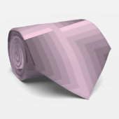 Cravate Rose Quartz Labyrinth Necktie (Roulé)