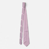 Cravate Rose Quartz Labyrinth Necktie (Dos)
