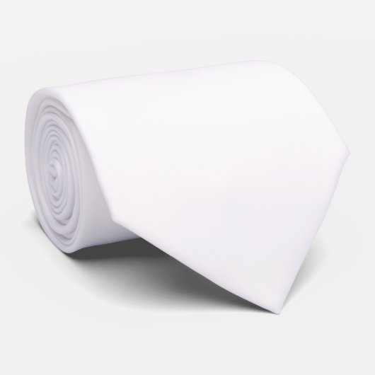 Cravate Rose Quartz Rose Uni (Roulé)
