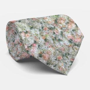 Cravate Rose rose et blanc