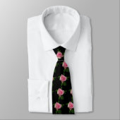 Cravate Rose rose rose (Attaché)