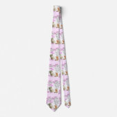 Cravate rose Salles Groomsmen Mariage Comment Aime (Devant)