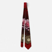 Cravate Rose Steampunk (Dos)