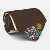 Cravate Rose Toffee (Roulé)