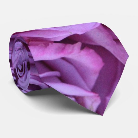 Cravate Rose violet (Roulé)