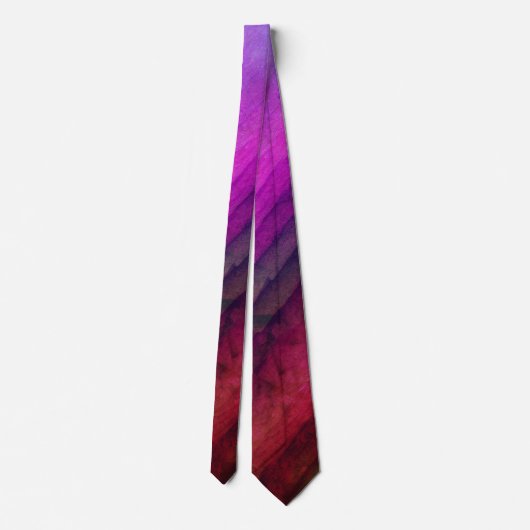 Cravate Rose-violet, Lignes, Abstrait (Dos)