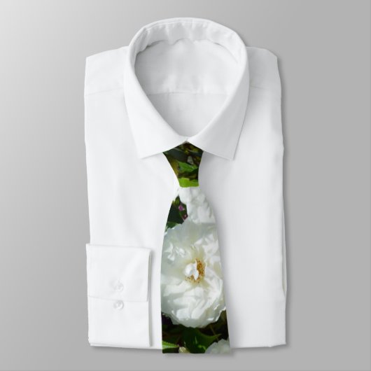 Cravate Roses blanches (Attaché)