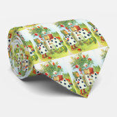 Cravate Roses du pays des merveilles (Roulé)