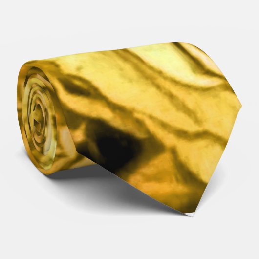 Cravate Roses jaunes (Roulé)