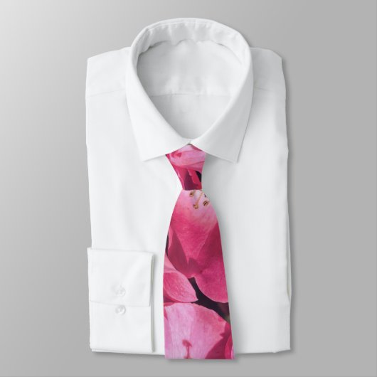 Cravate Roses roses (Attaché)