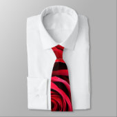 Cravate Roses rouges (Attaché)