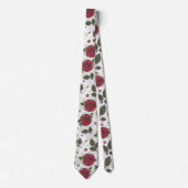 Cravate Roses Rouges (Devant)