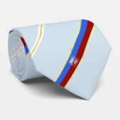 Cravate Rostov sur le drapeau de Don rayures (Roulé)