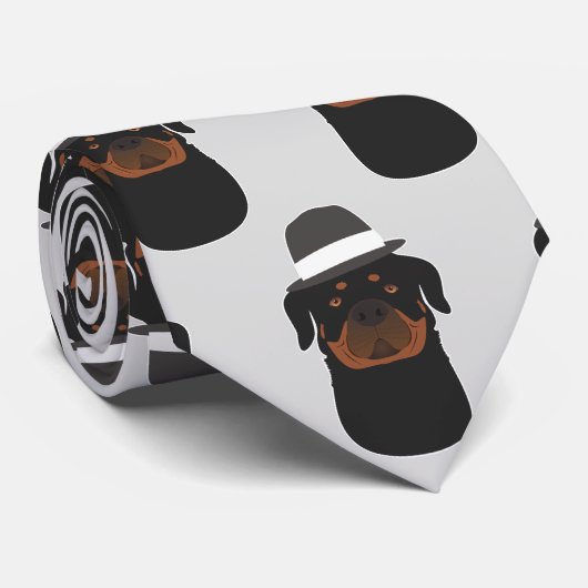 Cravate Rottweiler (Roulé)