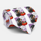 Cravate Rottweiler Halloween Candy (Roulé)