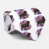 Cravate Rottweiler Patriot (Roulé)
