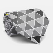 Cravate Roue de couleur géométrique (Roulé)