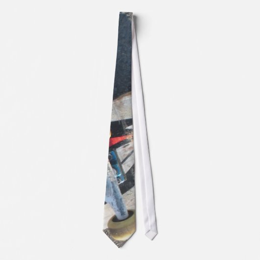 Cravate Roue de patin (Devant)