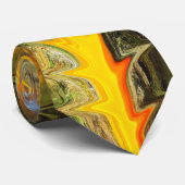 Cravate Roue dorée (Roulé)