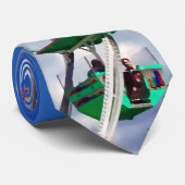Cravate Roue Ferris colorée (Roulé)