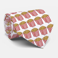 Rouge Blanc Popcorn Caramel Corn Junk Snack Cravat