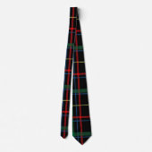 Cravate Rouge Blanc Vert bleu Plaid Tartan Design (Dos)
