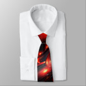 Cravate rouge d'abrégé sur rhum (Attaché)